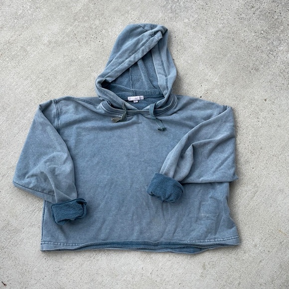 Womens Cropped Hoodie - Picture 1 of 3